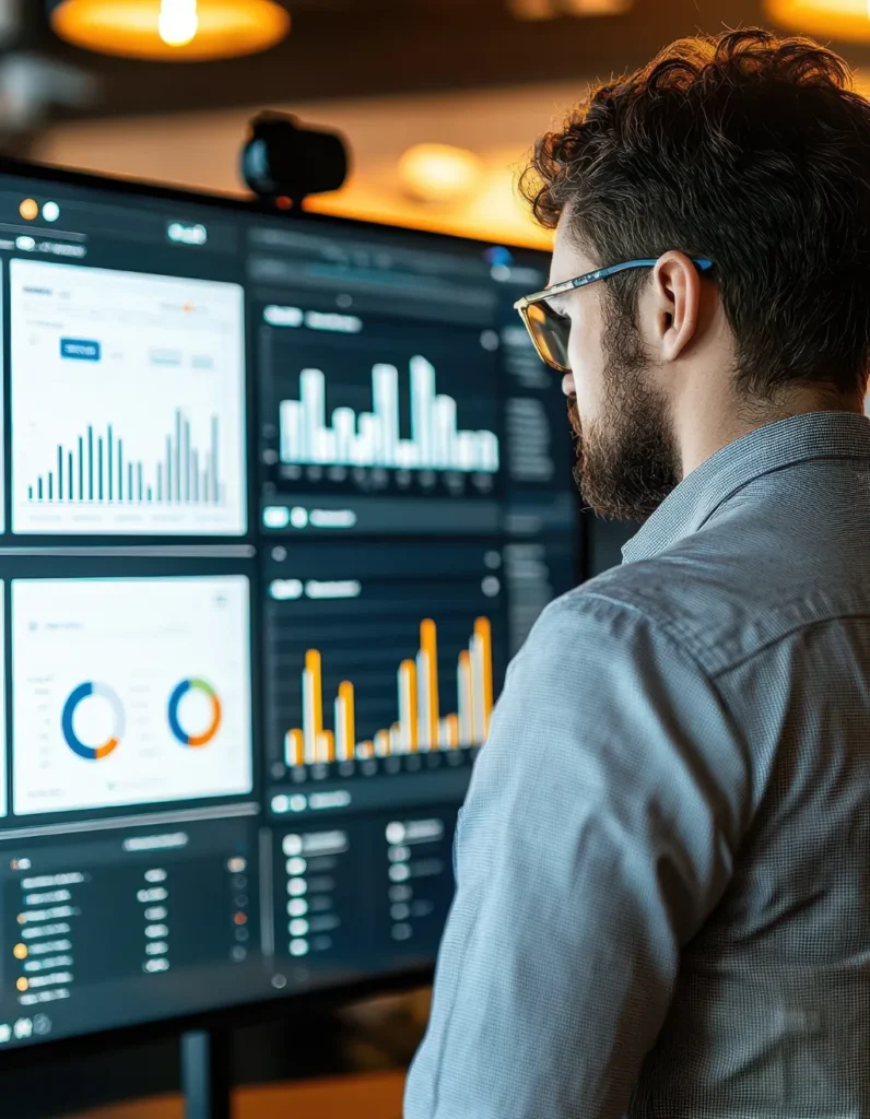 Ocean Isle Marketing Agency analyzing data from various digital marketing channels