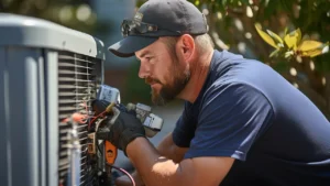 HVAC Technician Hero Image | Without Limits Marketing